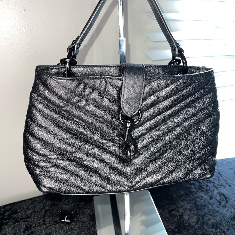 Black small purse preowned